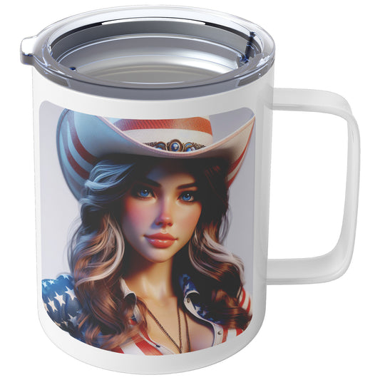 American Western Cowboy and Cowgirl - Coffee Mug #4