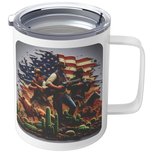 American Western Cowboy and Cowgirl - Coffee Mug #2