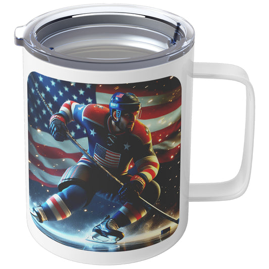 Man Ice Hockey Player - Coffee Mug #7
