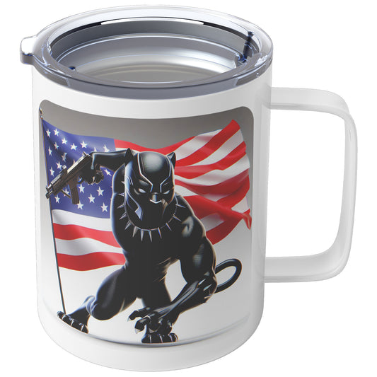The Black Panther - Insulated Coffee Mug #33