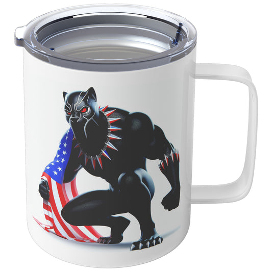 The Black Panther - Insulated Coffee Mug #24
