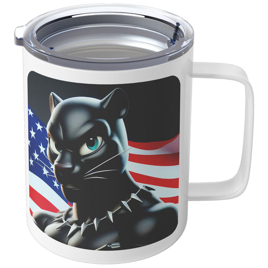 The Black Panther - Insulated Coffee Mug #20
