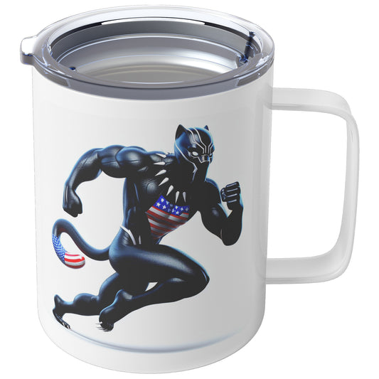 The Black Panther - Insulated Coffee Mug #3