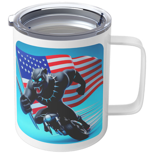The Black Panther - Insulated Coffee Mug #34