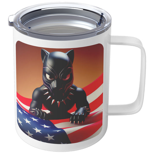 The Black Panther - Insulated Coffee Mug #27