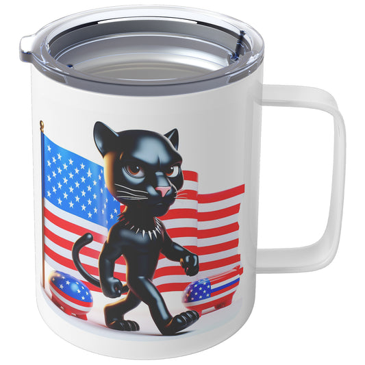 The Black Panther - Insulated Coffee Mug #32