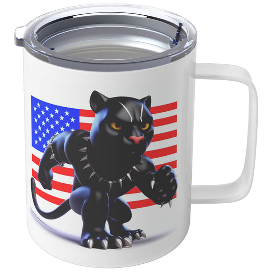 The Black Panther - Insulated Coffee Mug #2