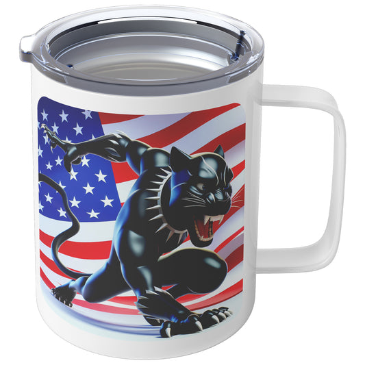 The Black Panther - Insulated Coffee Mug #28