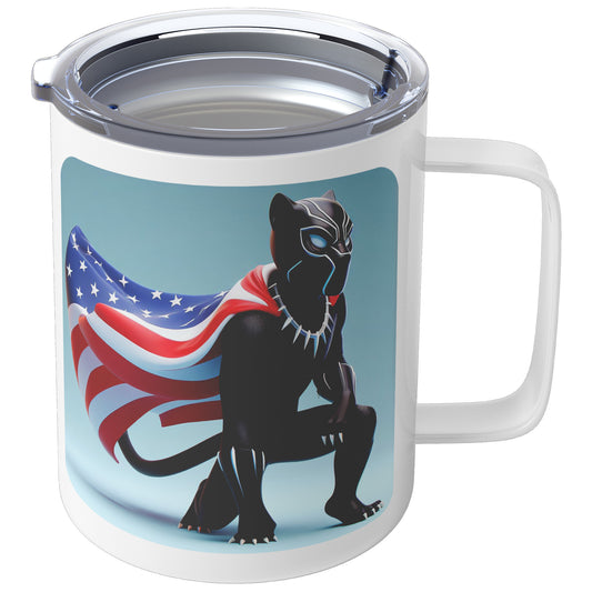 The Black Panther - Insulated Coffee Mug #26