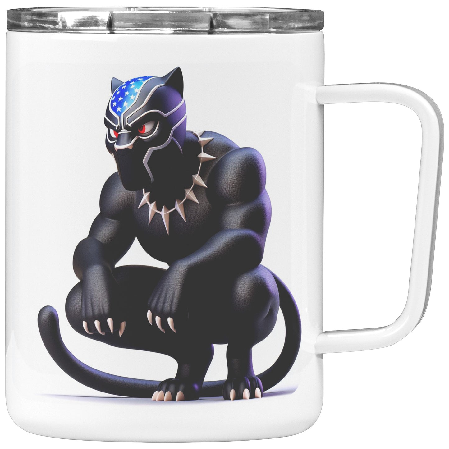 The Black Panther - Insulated Coffee Mug #39