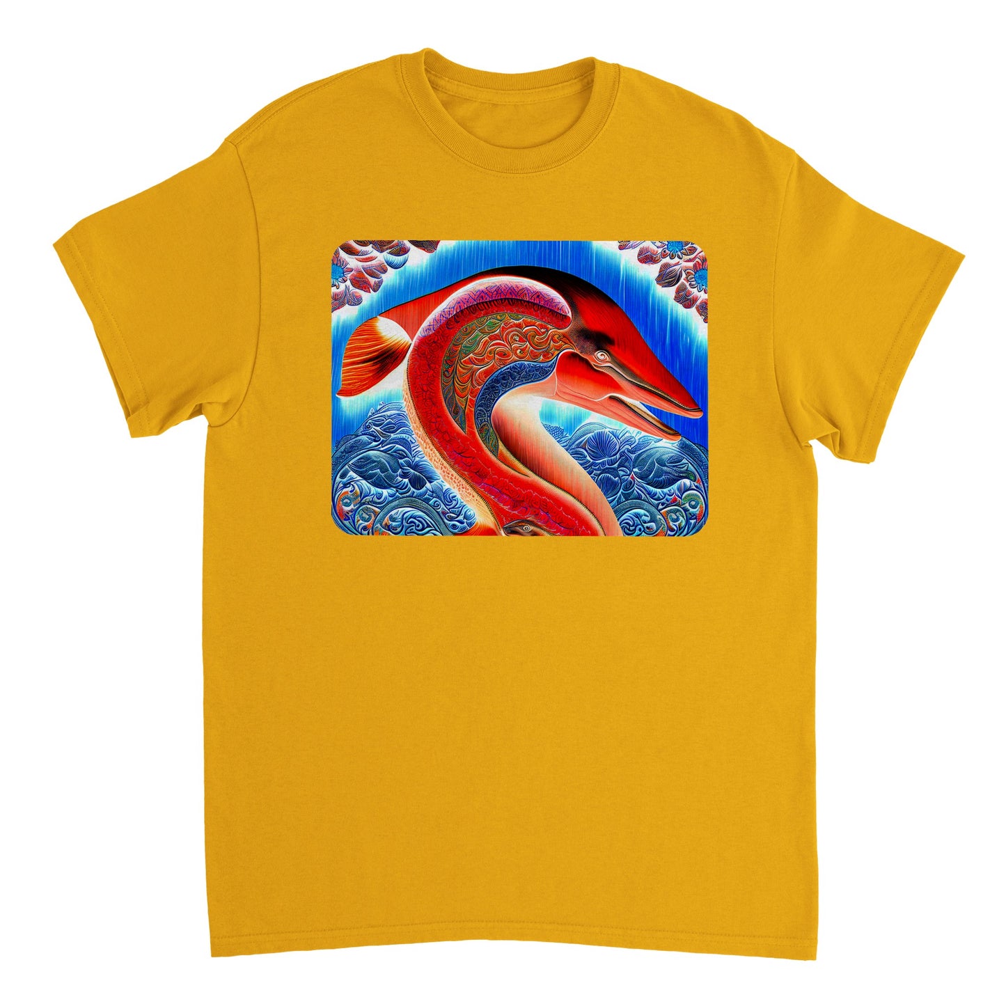 Rainbow Colors Animal - Heavyweight Unisex Crewneck T-shirt 11
