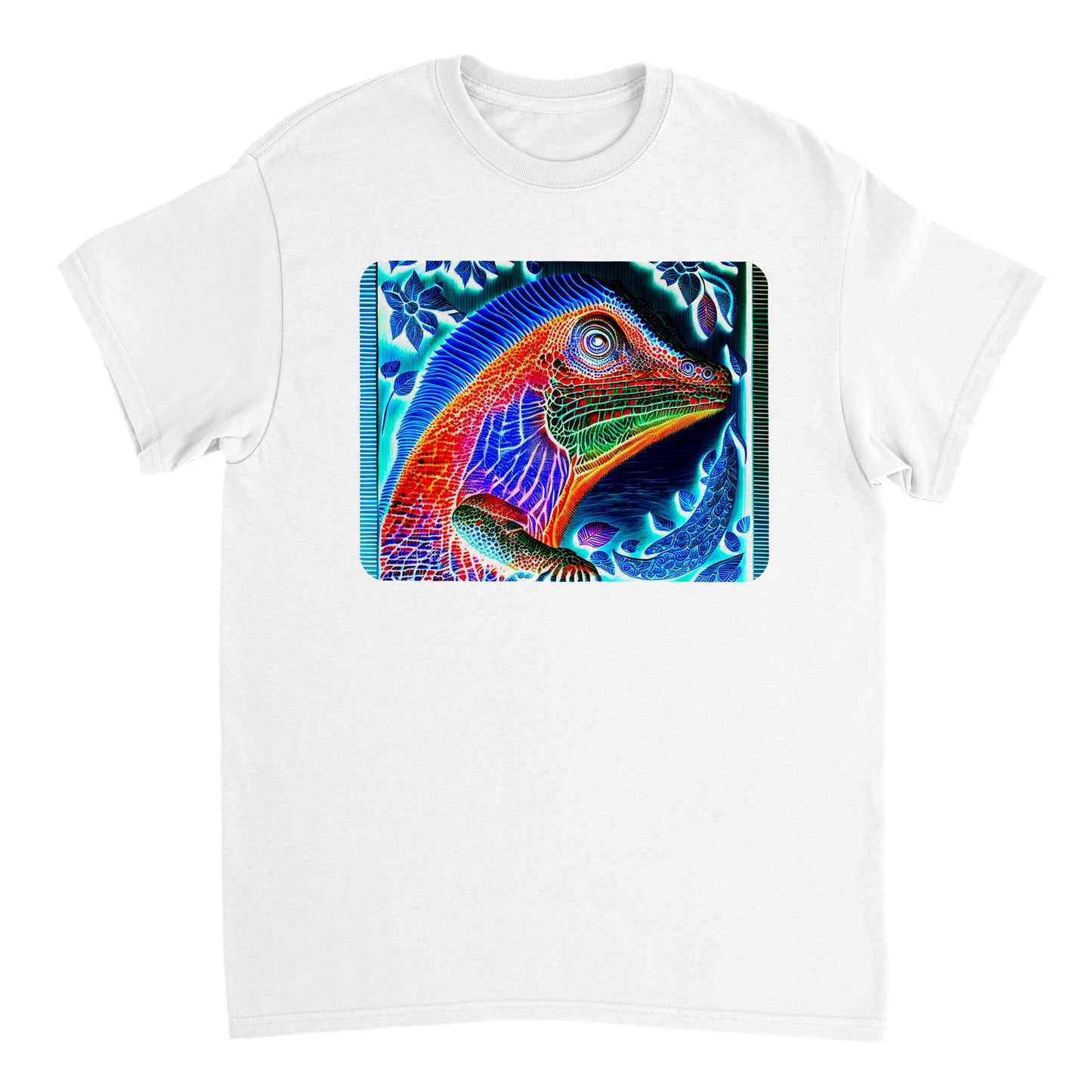 Rainbow Colors Animal - Heavyweight Unisex Crewneck T-shirt 30