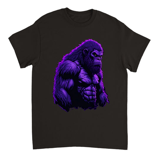 3D Bigfoot Art - Heavyweight Unisex Crewneck T-shirt 31