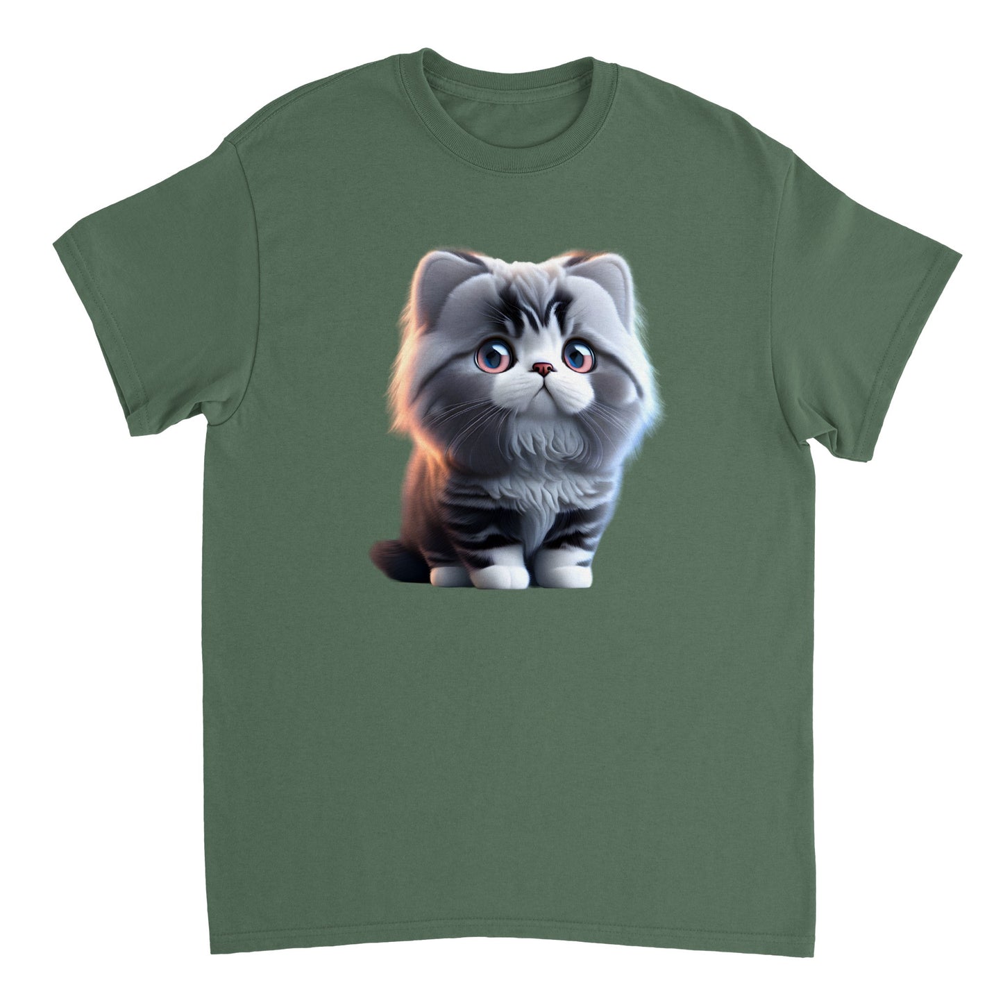 Adorable, Cool, Cute Cats and Kittens Toy - Heavyweight Unisex Crewneck T-shirt 15