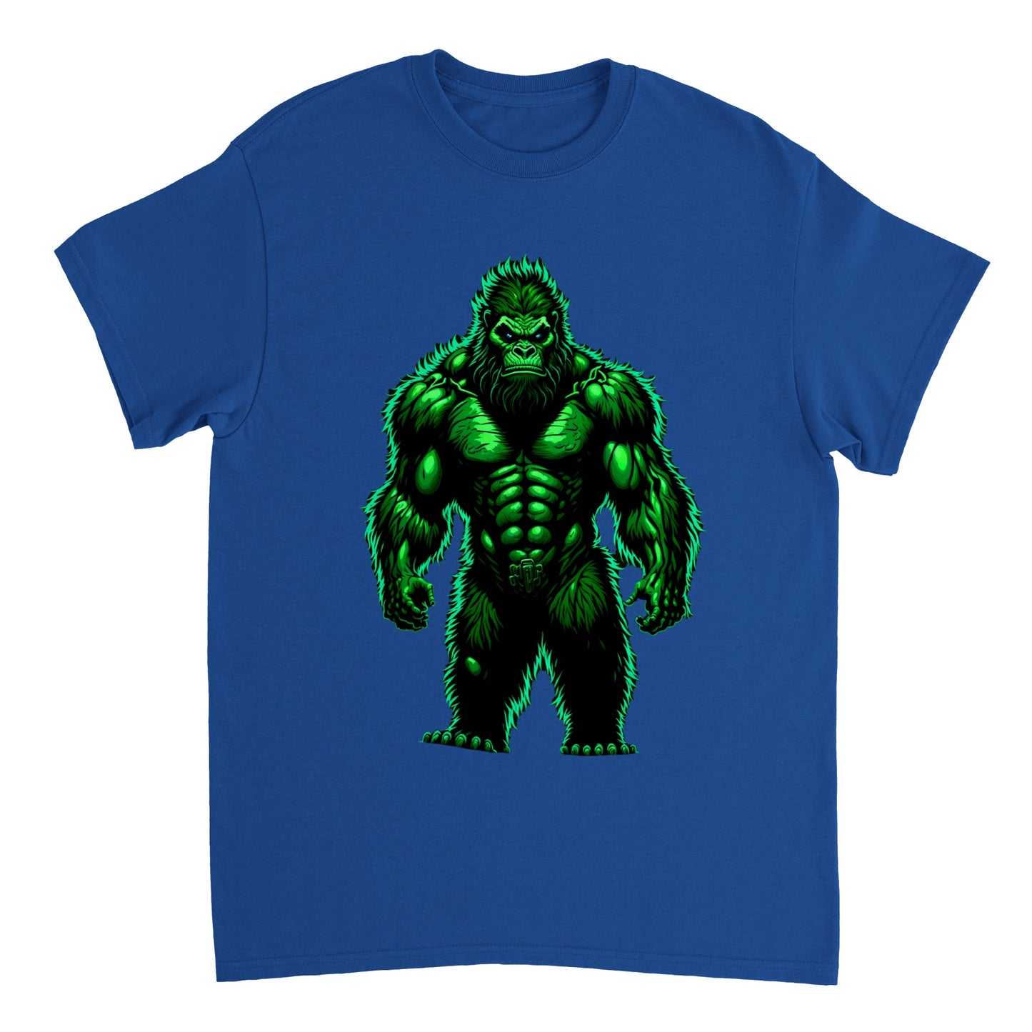 3D Bigfoot Art - Heavyweight Unisex Crewneck T-shirt 36