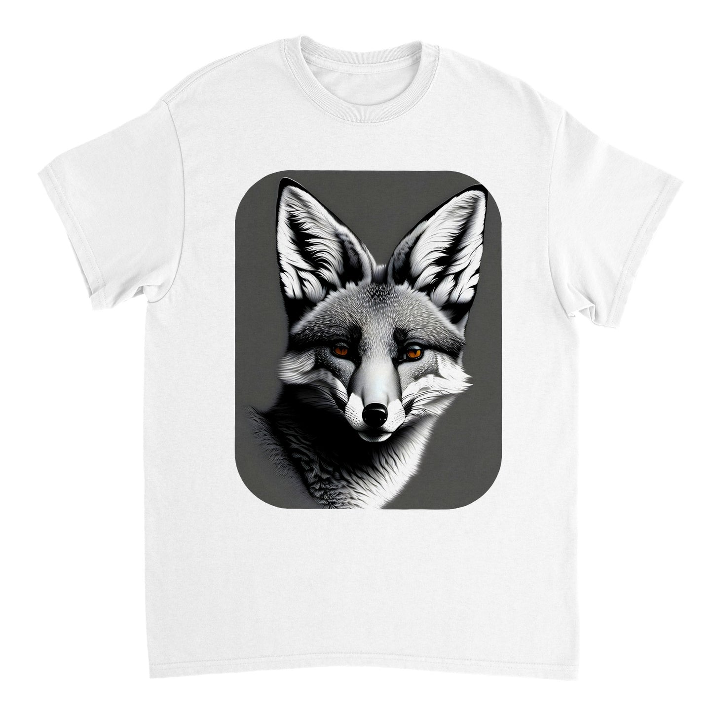 Animal Pencil Art - Heavyweight Unisex Crewneck T-shirt 8