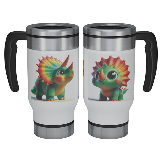 Adorable & Charming Dinosaurs - Travel Mug - Dinosaur #12
