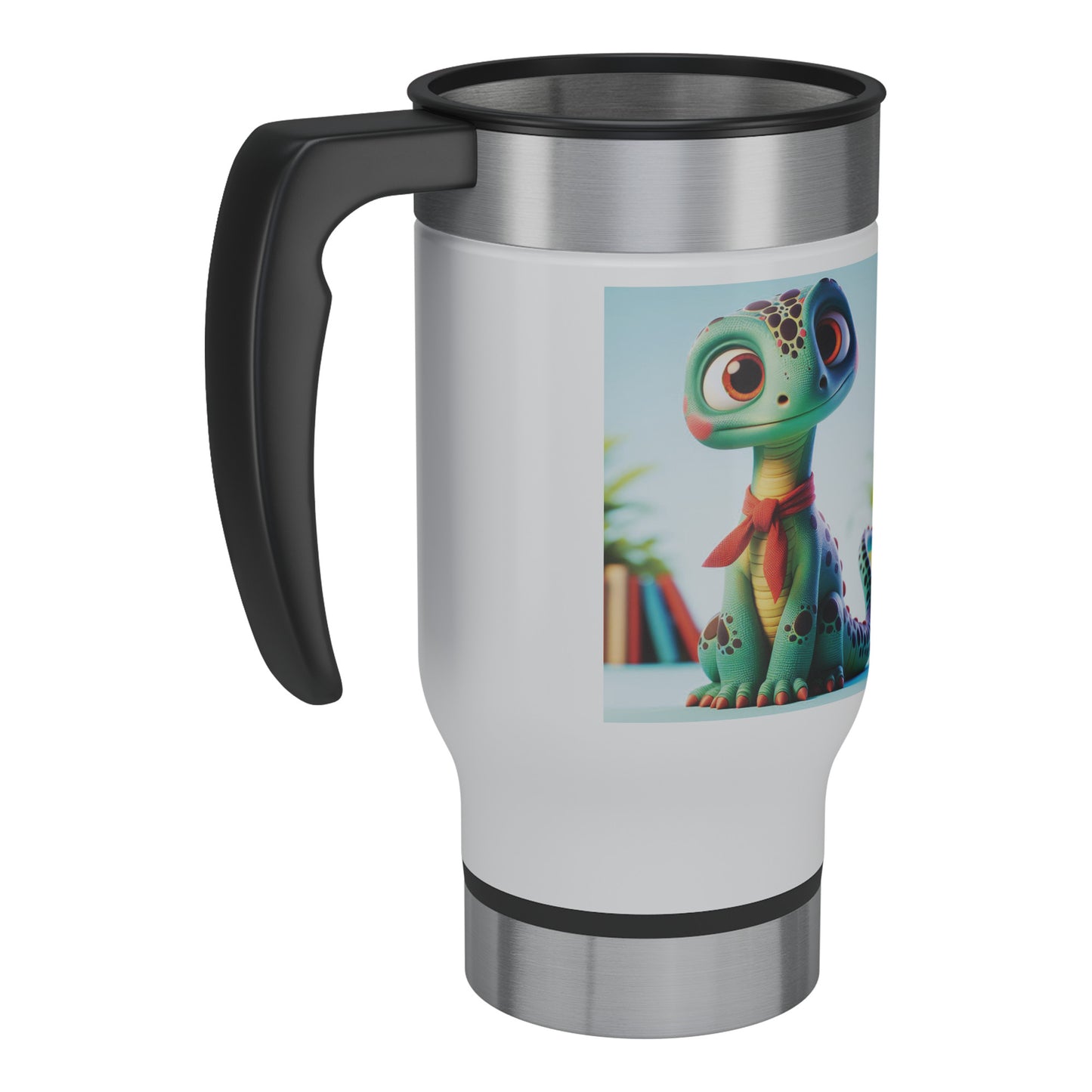 Adorable & Charming Dinosaurs - Travel Mug - Dinosaur #1