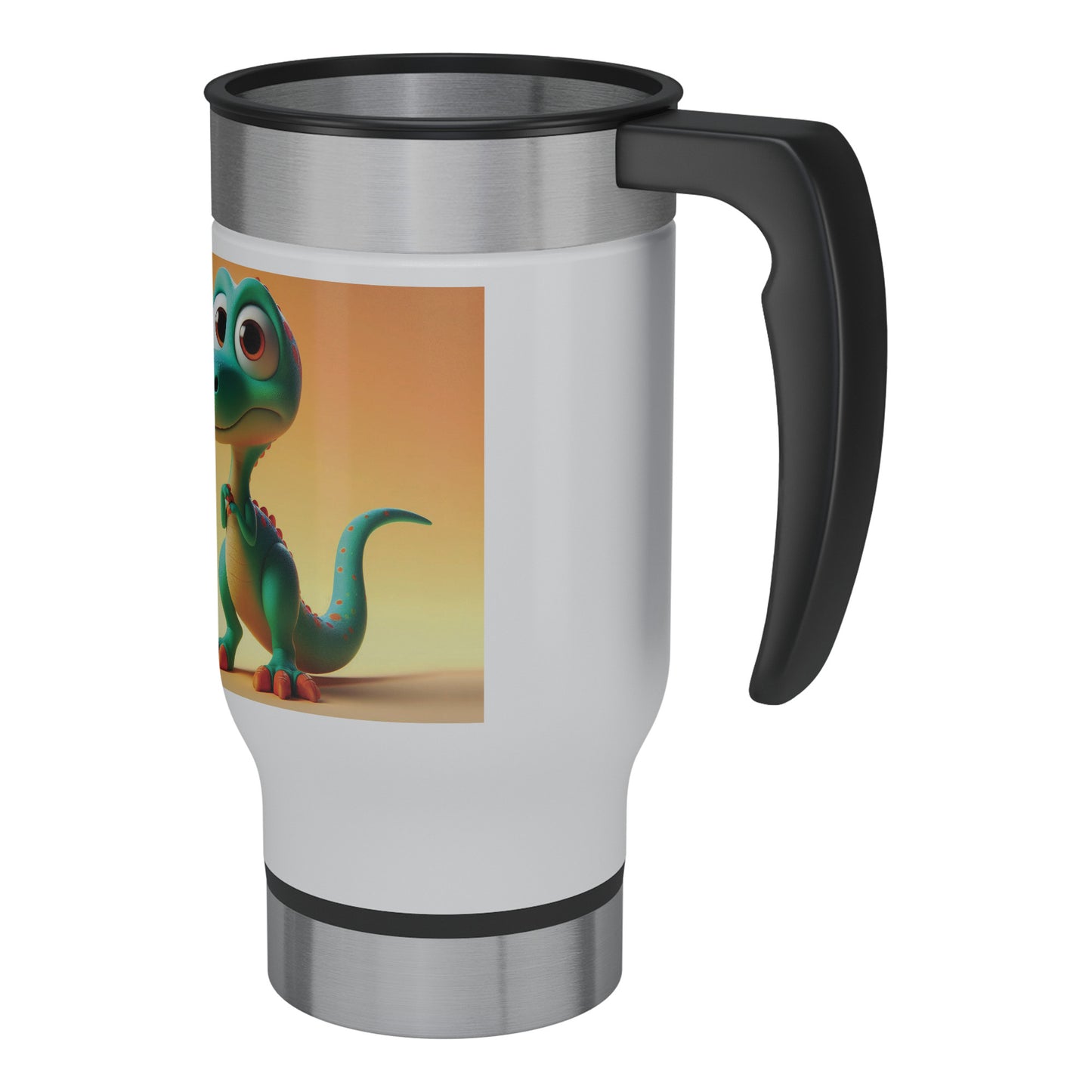 Adorable & Charming Dinosaurs - Travel Mug - Dinosaur #14