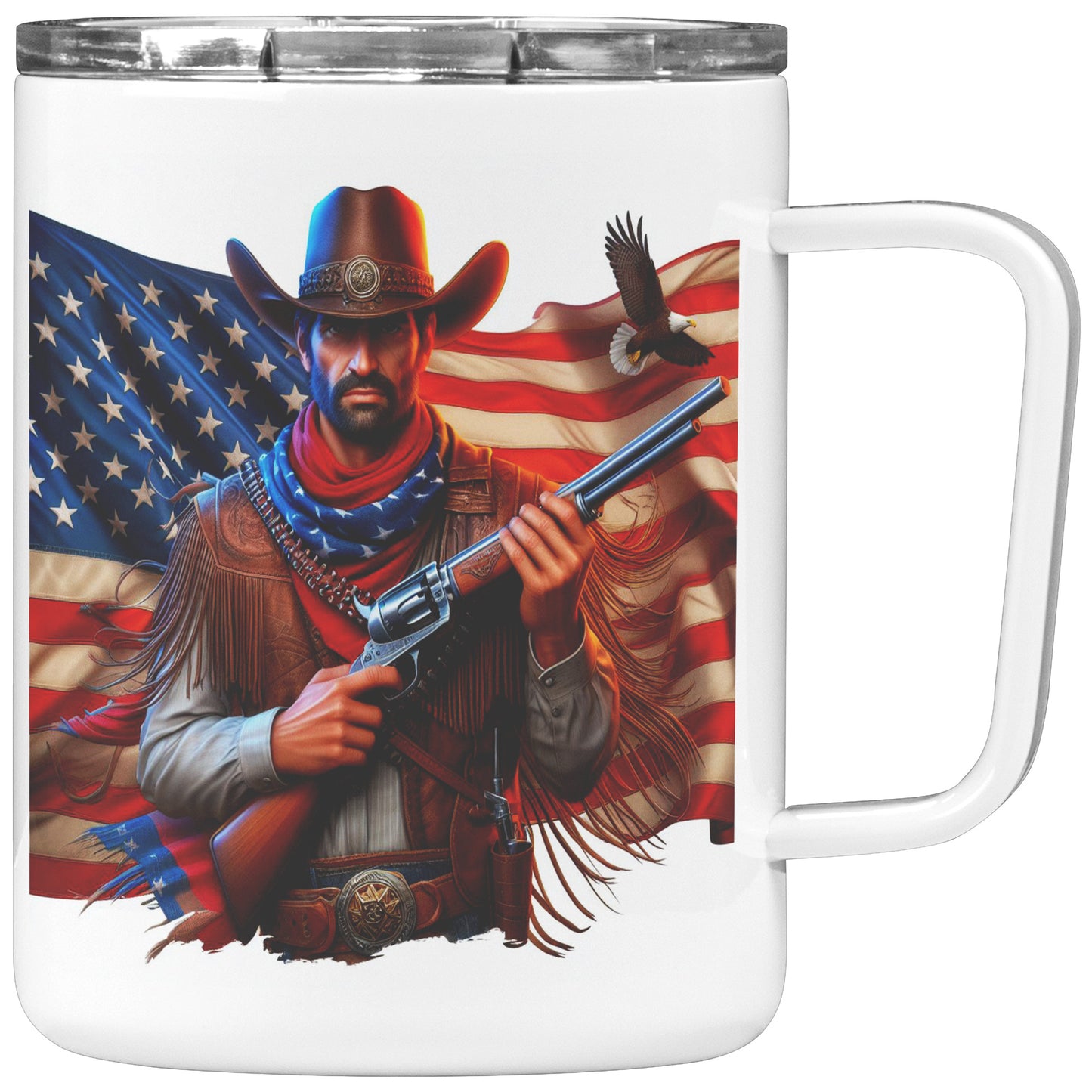 American Western Cowboy and Cowgirl - Coffee Mug #10
