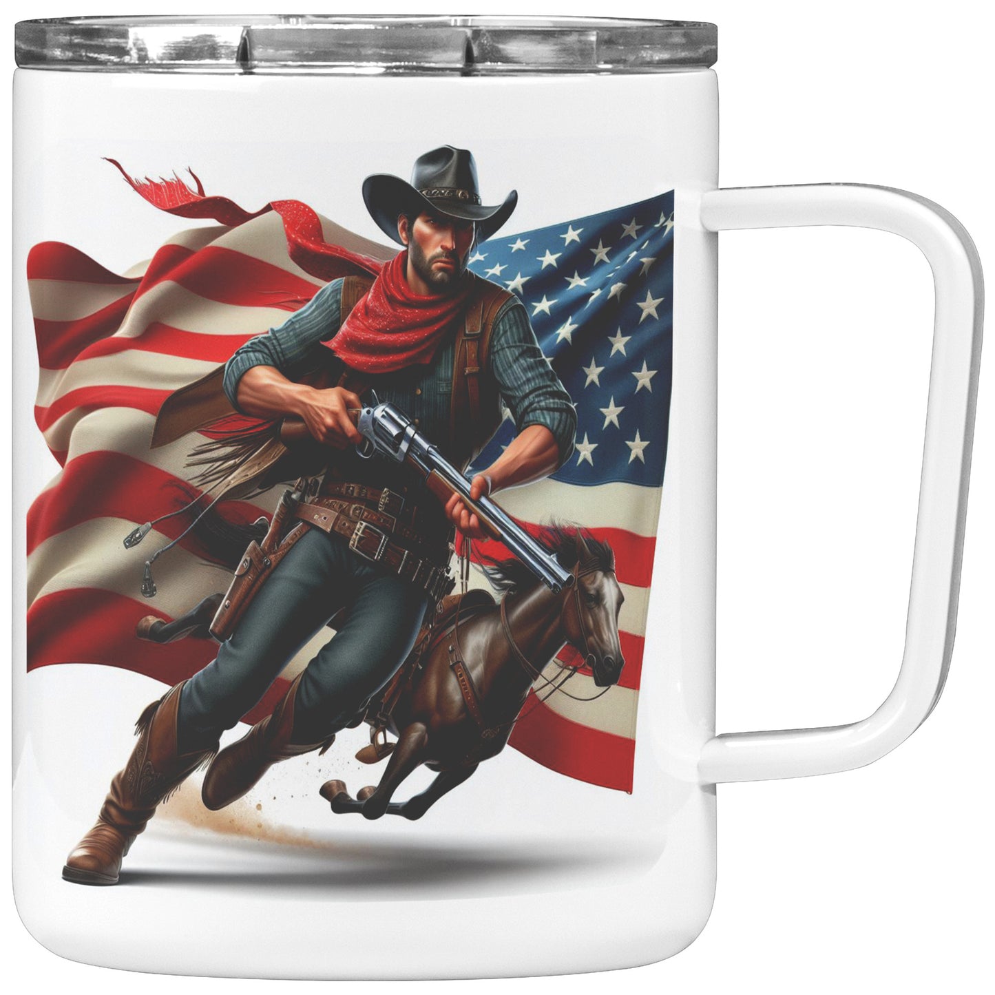 American Western Cowboy and Cowgirl - Coffee Mug #6