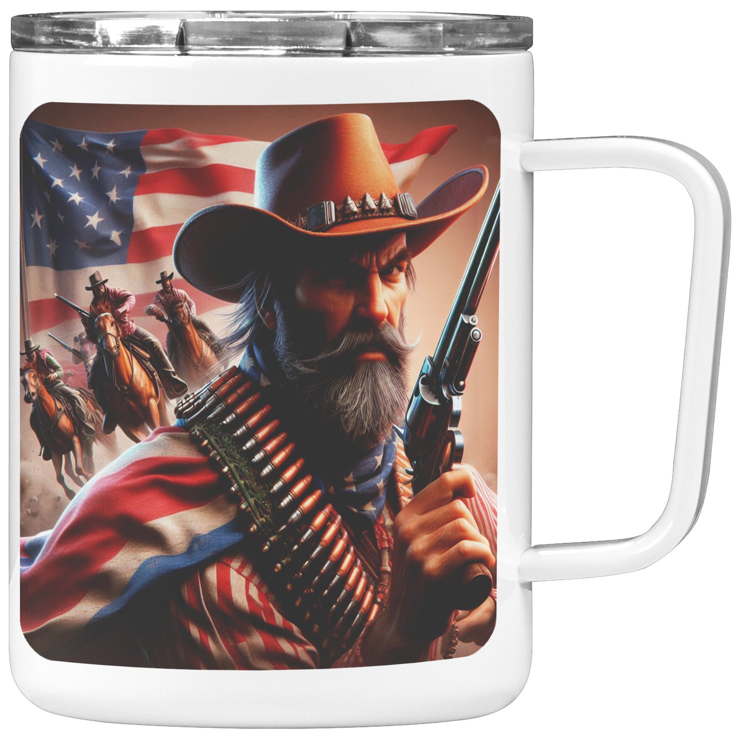 American Western Cowboy and Cowgirl - Coffee Mug #14