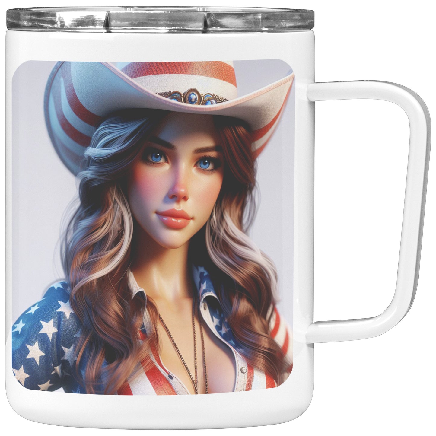 American Western Cowboy and Cowgirl - Coffee Mug #4