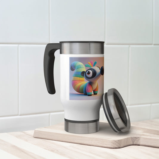 Cute & Adorable Animals - 14oz Travel Mug - Anteaters #1