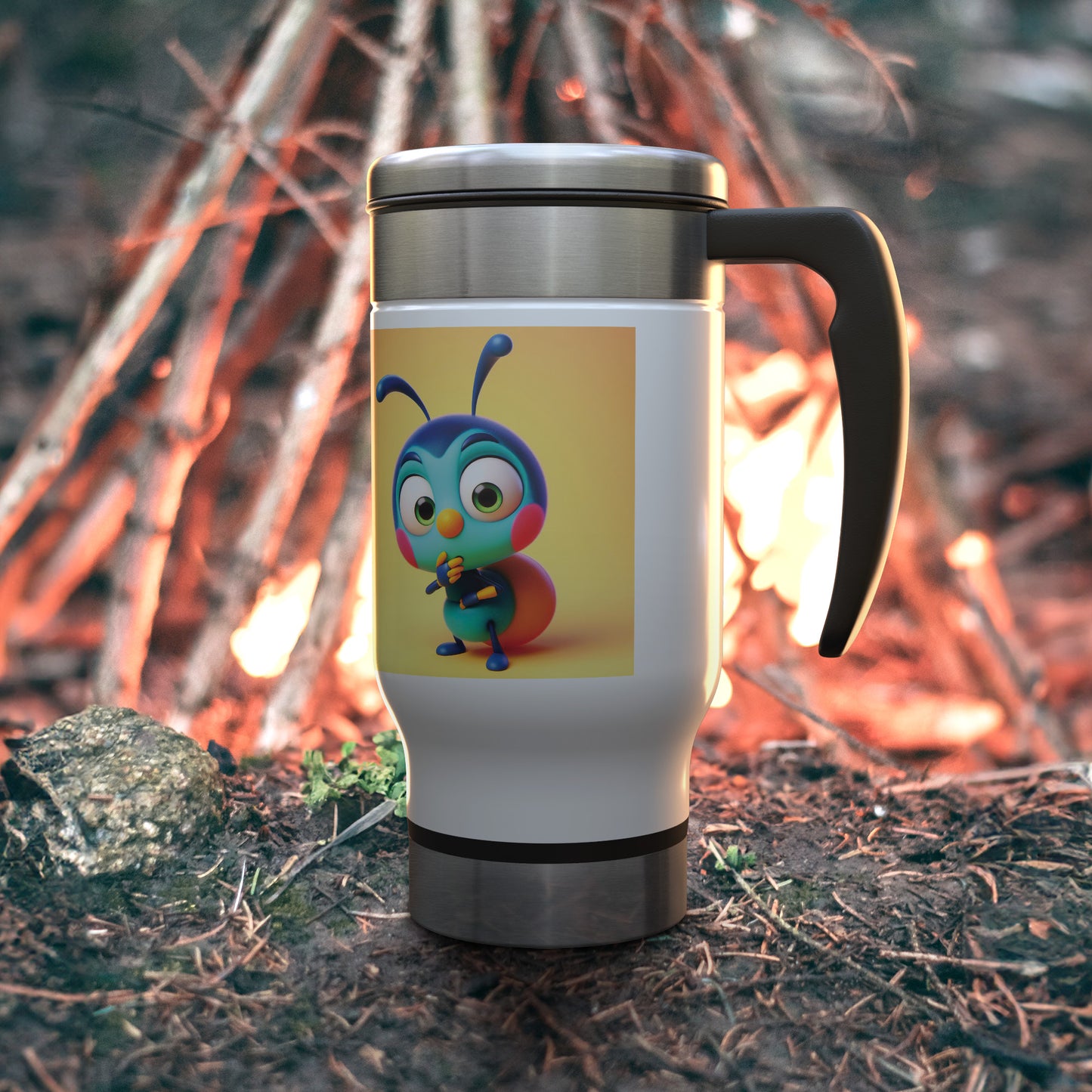 Cute & Adorable Insects - 14oz Travel Mug - Ants #2