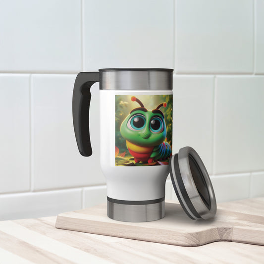 Cute & Adorable Insects - 14oz Travel Mug - Caterpillars #2