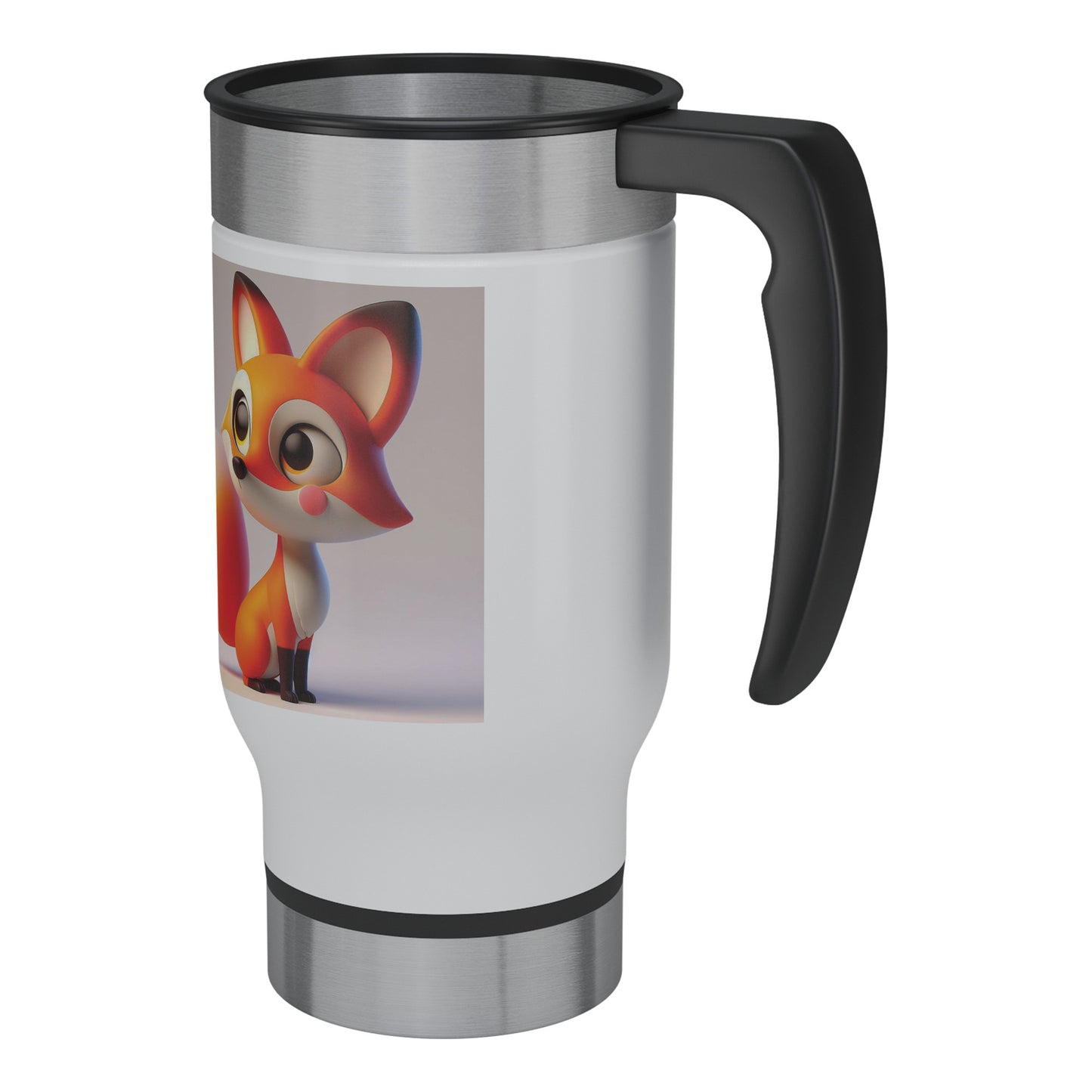 Cute & Adorable Mammals - 14oz Travel Mug - Fox #4