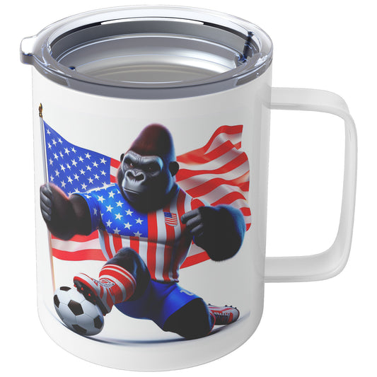 Grumpy Gorilla - Insulated Coffee Mug #16