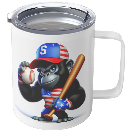 Grumpy Gorilla - Insulated Coffee Mug #13