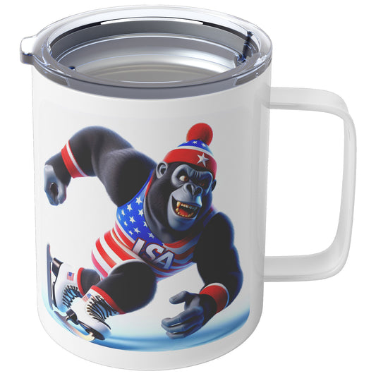 Grumpy Gorilla - Insulated Coffee Mug #27