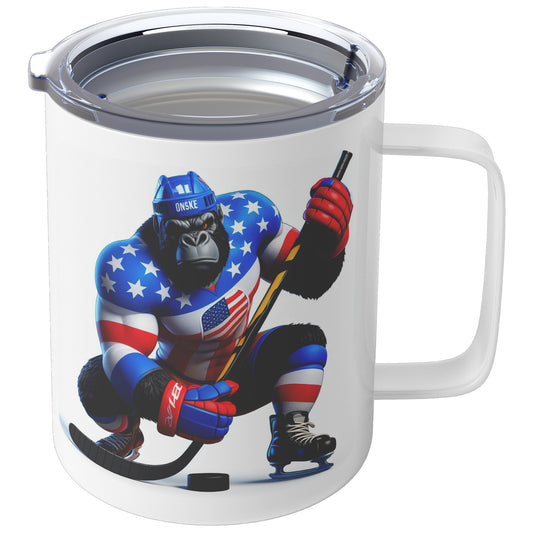 Grumpy Gorilla - Insulated Coffee Mug #21