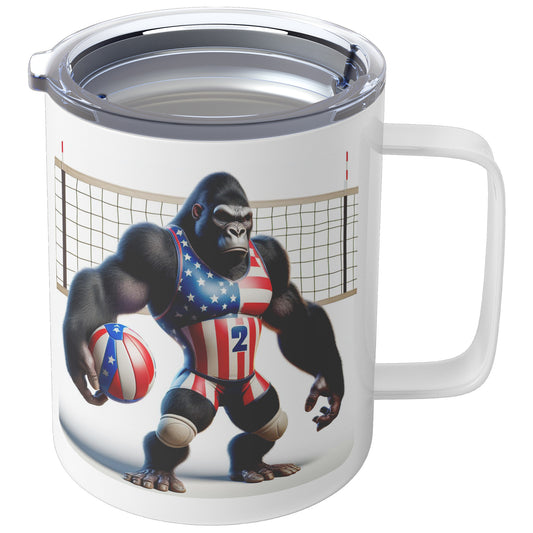 Grumpy Gorilla - Insulated Coffee Mug #28