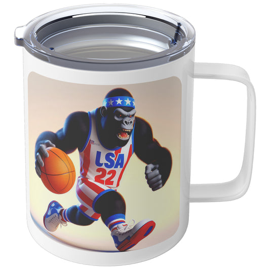 Grumpy Gorilla - Insulated Coffee Mug #25