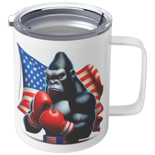 Grumpy Gorilla - Insulated Coffee Mug #20