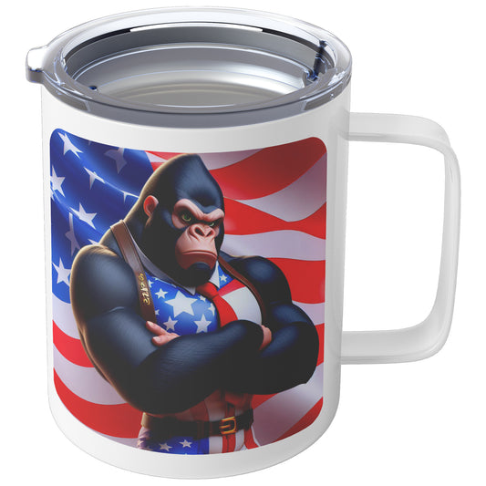 Grumpy Gorilla - Insulated Coffee Mug #3