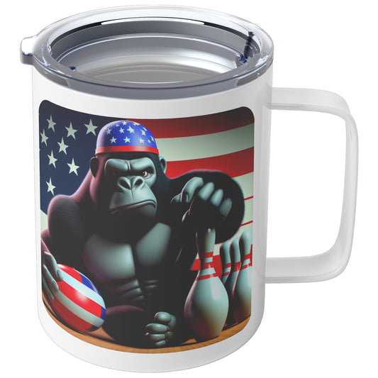 Grumpy Gorilla - Insulated Coffee Mug #38