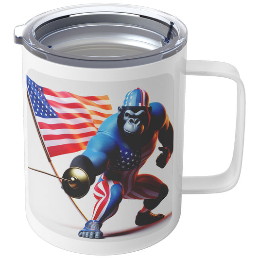 Grumpy Gorilla - Insulated Coffee Mug #35