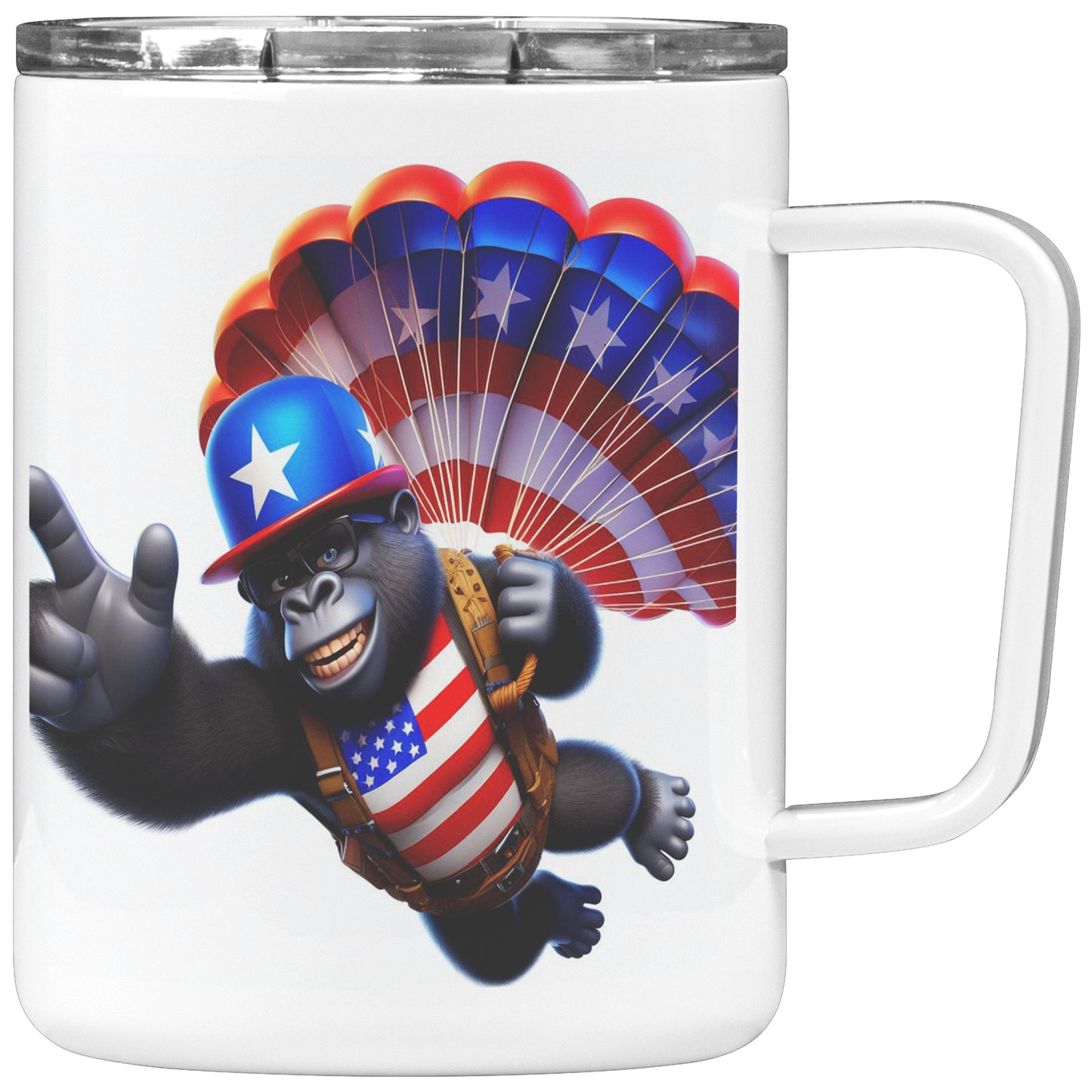 Grumpy Gorilla - Insulated Coffee Mug #31
