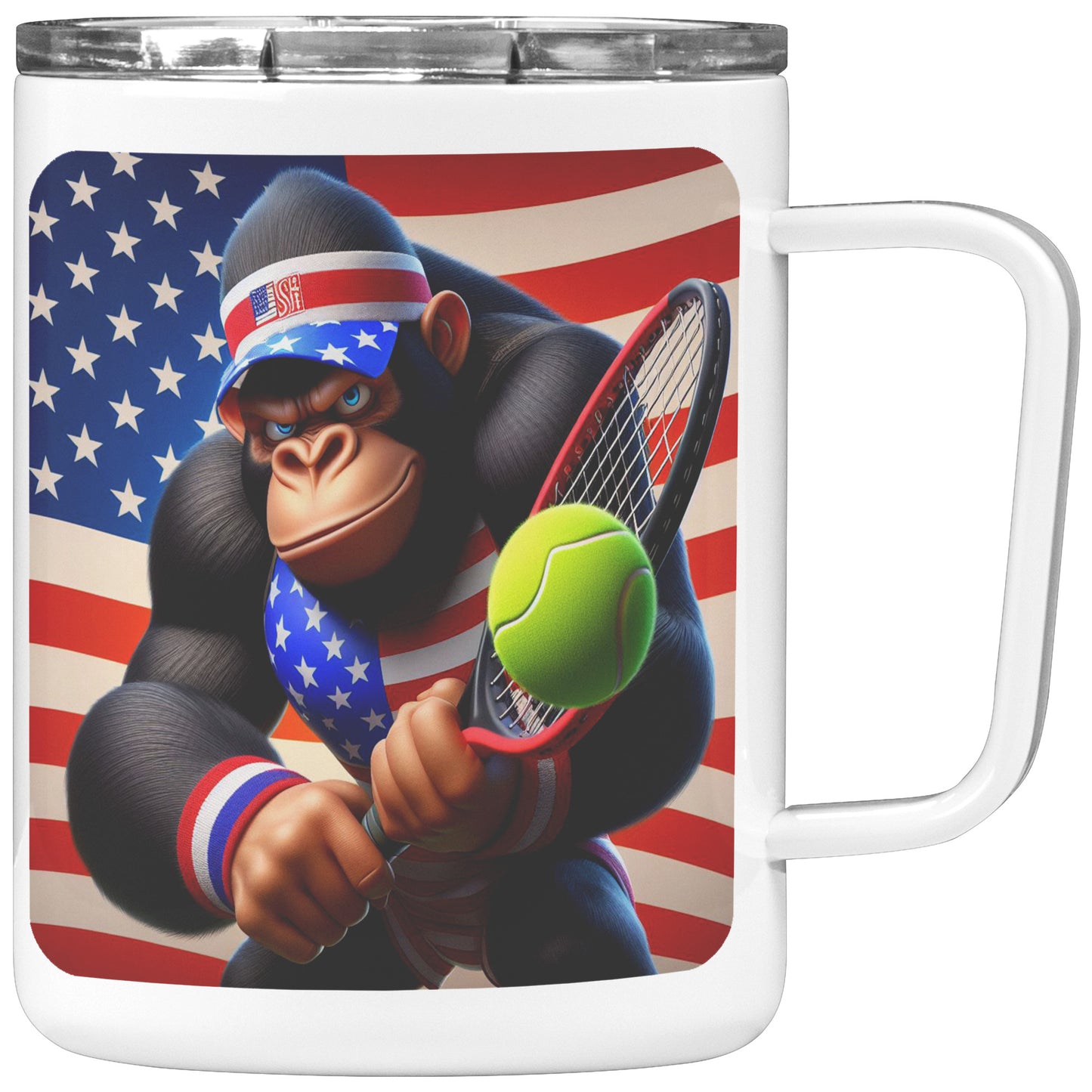 Grumpy Gorilla - Insulated Coffee Mug #36