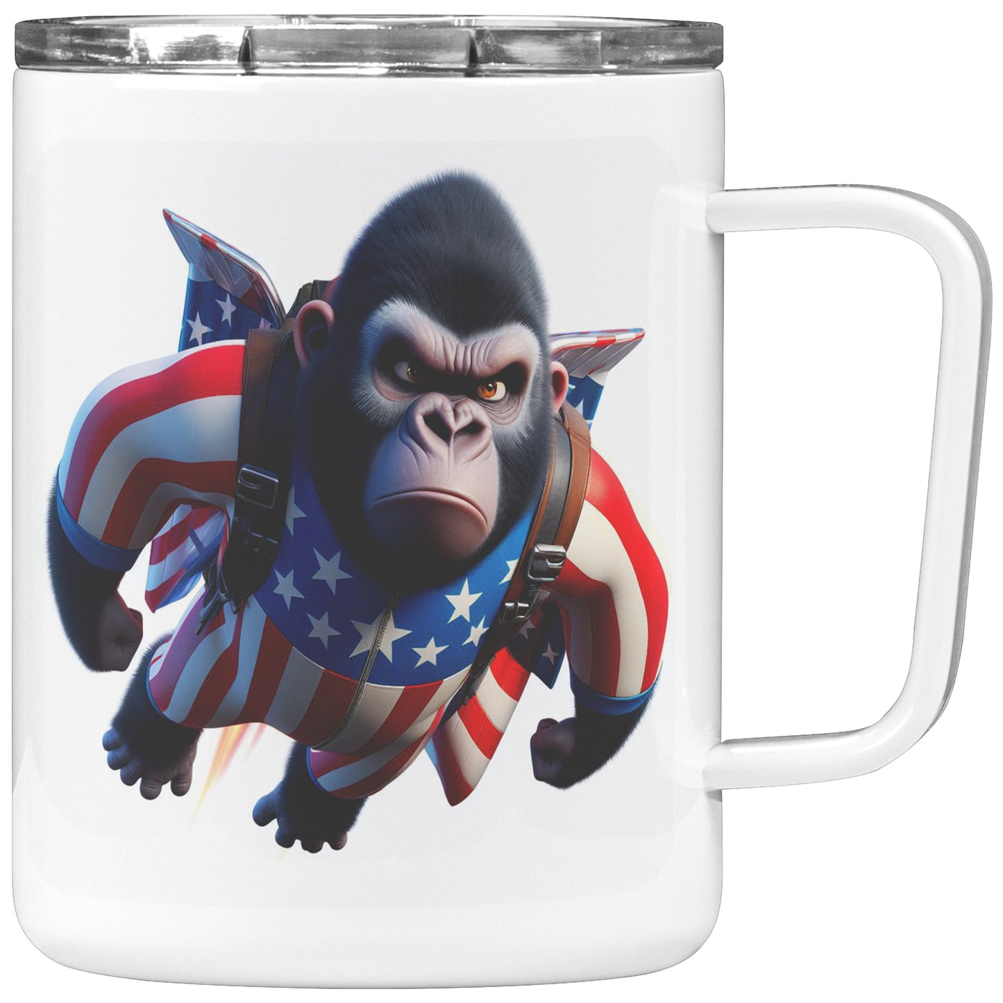 Grumpy Gorilla - Insulated Coffee Mug #41