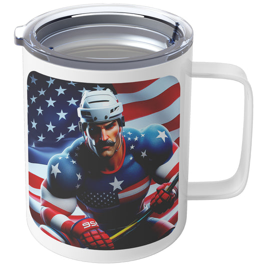 Man Ice Hockey Player - Coffee Mug #10