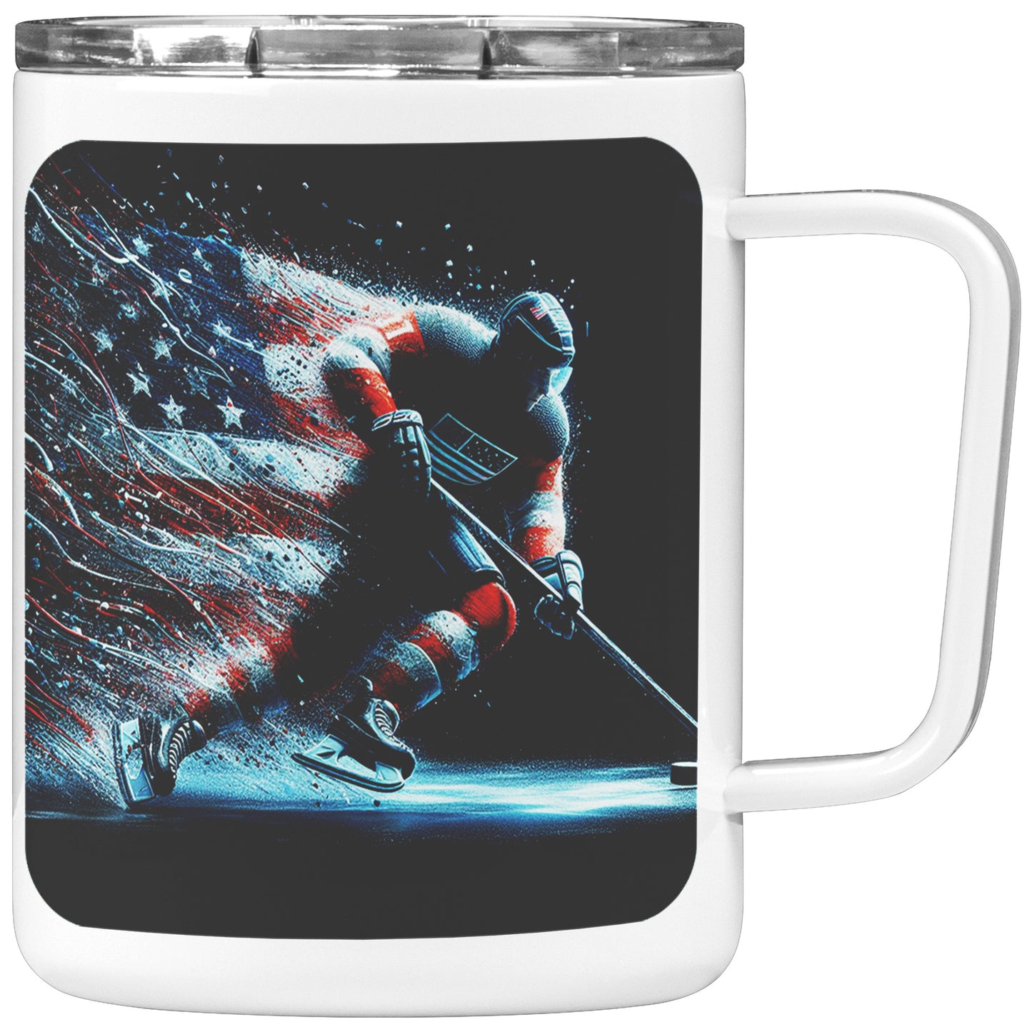 Man Ice Hockey Player - Coffee Mug #12