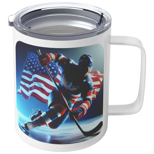 Man Ice Hockey Player - Coffee Mug #13