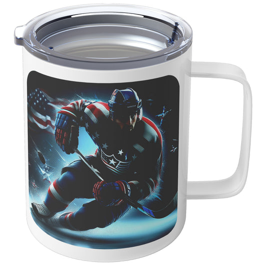 Man Ice Hockey Player - Coffee Mug #16