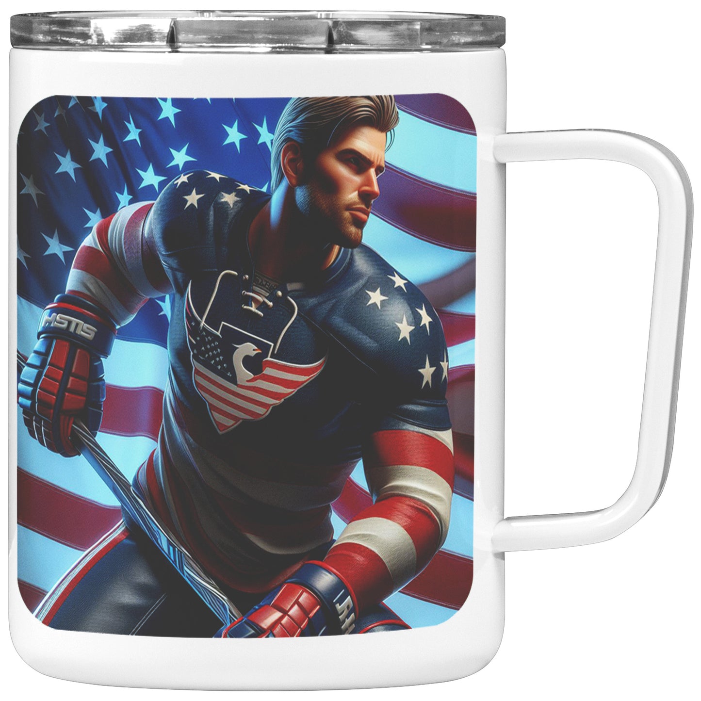 Man Ice Hockey Player - Coffee Mug #17