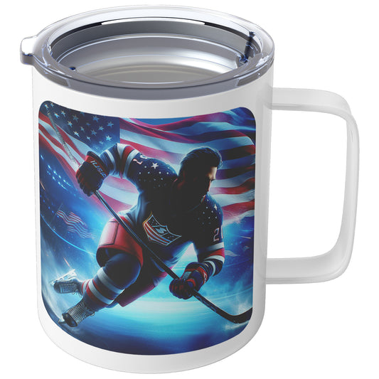 Man Ice Hockey Player - Coffee Mug #19